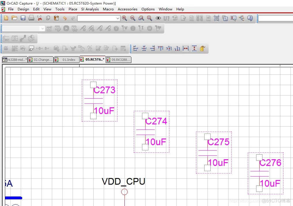 Cadence OrCAD 原理图元件对齐方法_Cadence